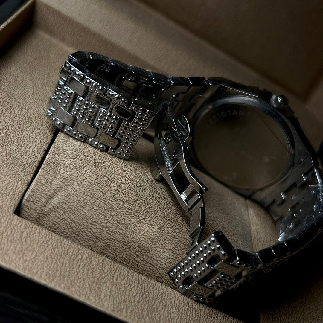 Audemars Piguet Full Diamond - Silver Black - Giiz store