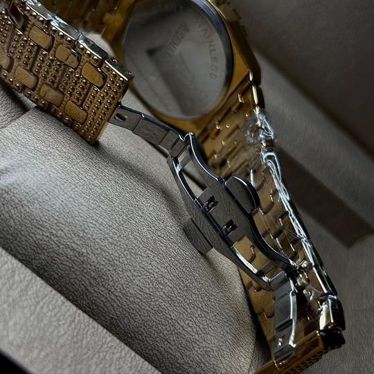 Audemars Piguet Full Diamond - Two Tone Gold Black - Giiz store
