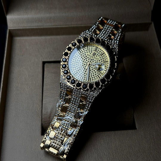 Audemars Piguet Full Diamond - Two Tone Gold Black - Giiz store