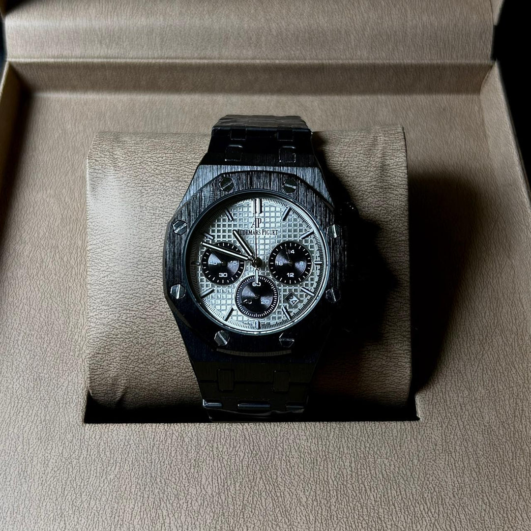 Audemars Piguet Royal Oak Chronograph For Him – Black White - Giiz store