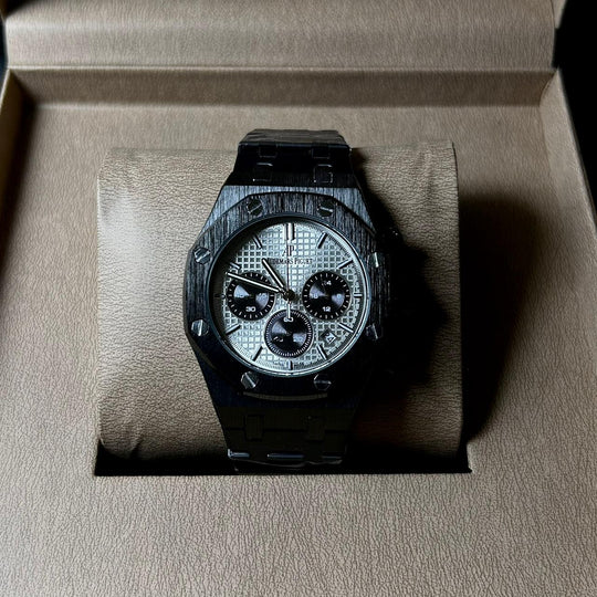 Audemars Piguet Royal Oak Chronograph For Him – Black White - Giiz store