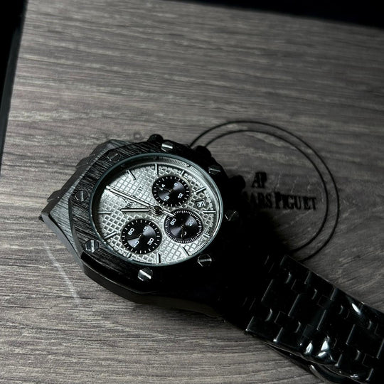 Audemars Piguet Royal Oak Chronograph For Him – Black White - Giiz store