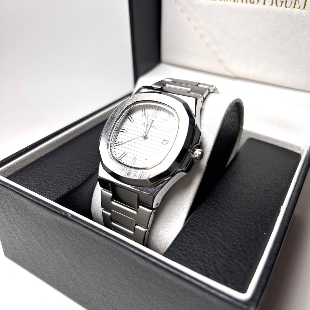 Audemars Piguet Royal Oak Nautilus For Him - Silver Dial - Giiz store