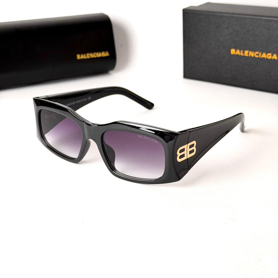 Balenciaga BB Oversized Rectangle – Black - Giiz store