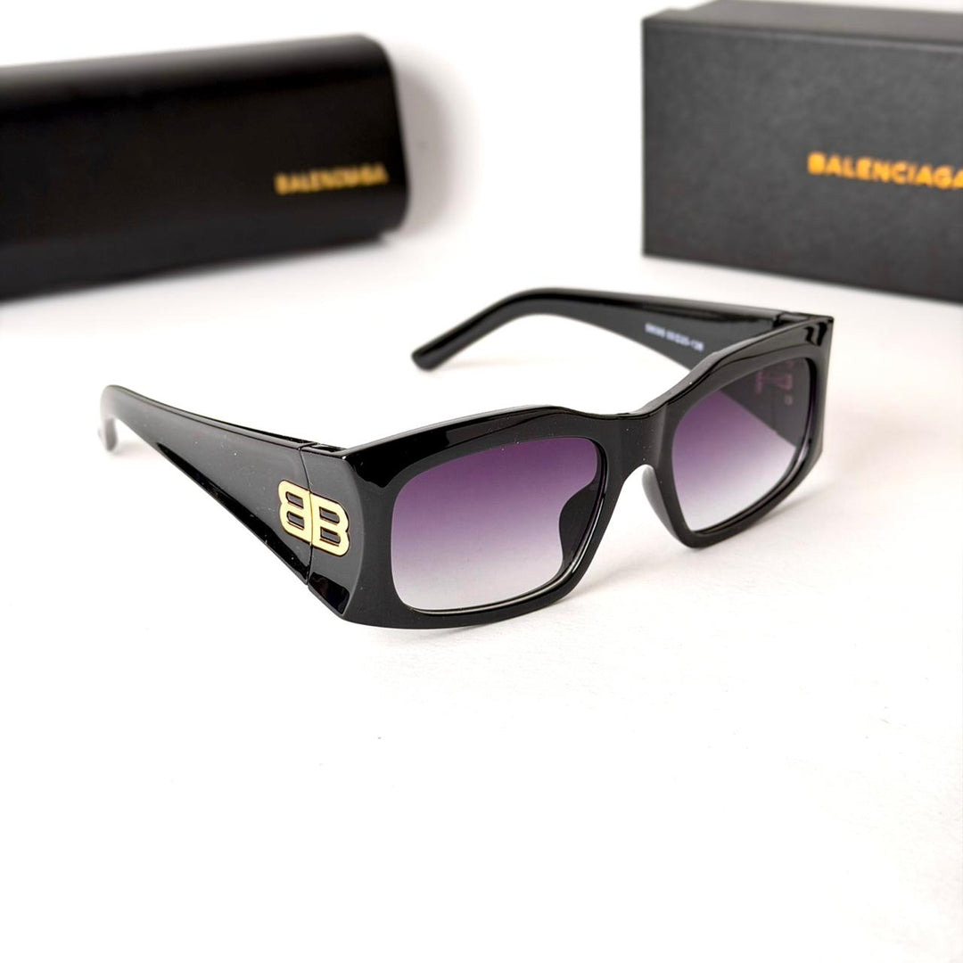 Balenciaga BB Oversized Rectangle – Black - Giiz store