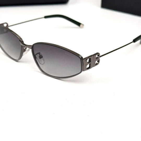 Balenciaga Narrow Oval BB0335S - Black Gradient - Giiz store