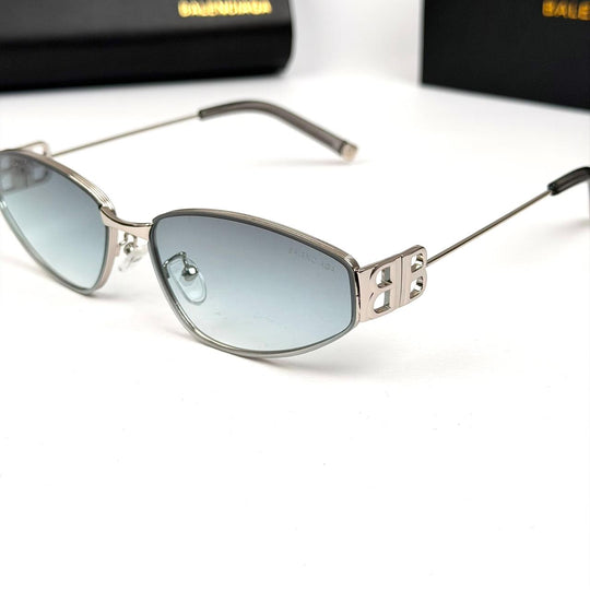 Balenciaga Narrow Oval BB0335S - Blue Gradient - Giiz store