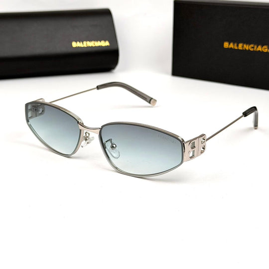 Balenciaga Narrow Oval BB0335S - Blue Gradient - Giiz store