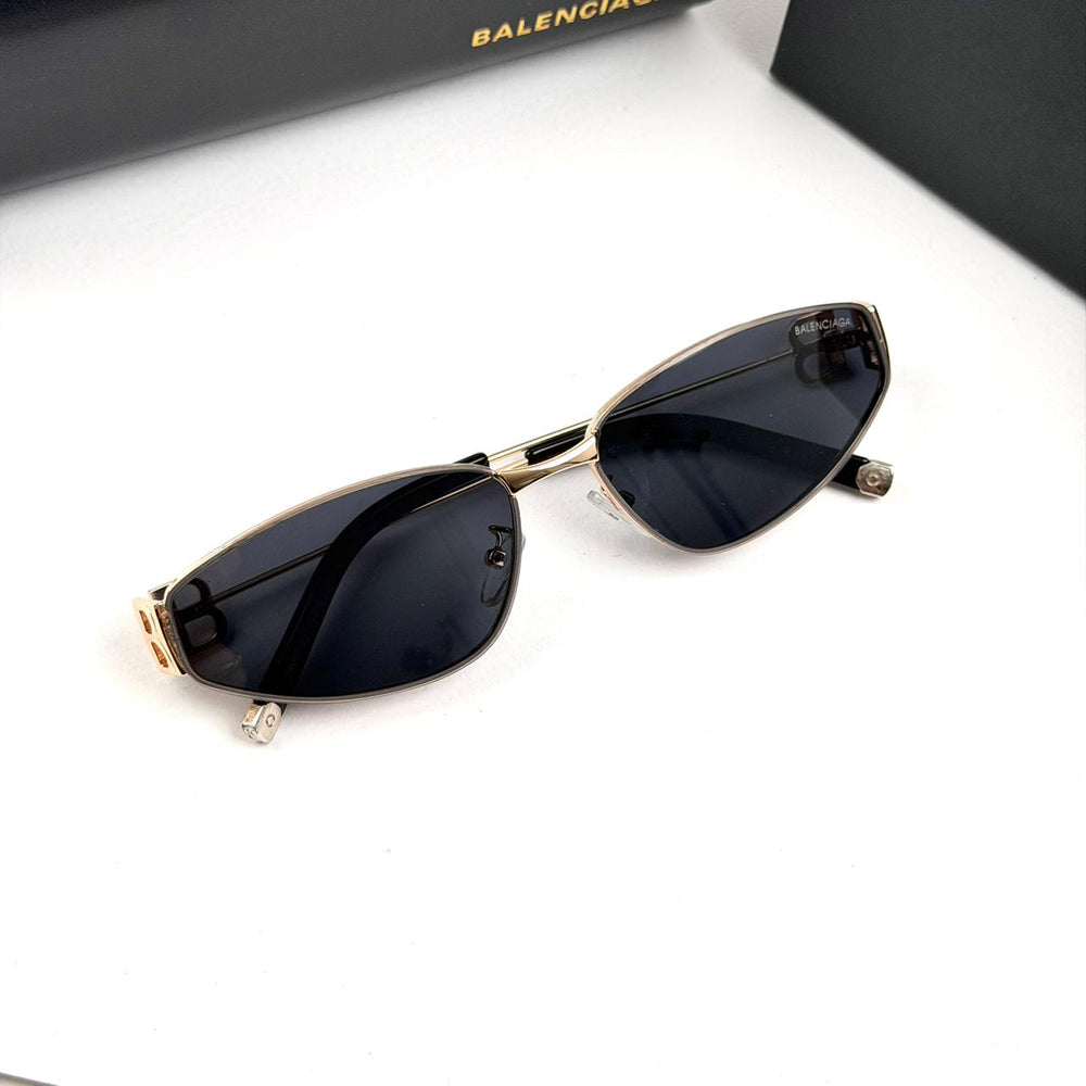 Balenciaga Narrow Oval BB0335S - Golden Black - Giiz store