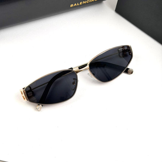 Balenciaga Narrow Oval BB0335S - Golden Black - Giiz store