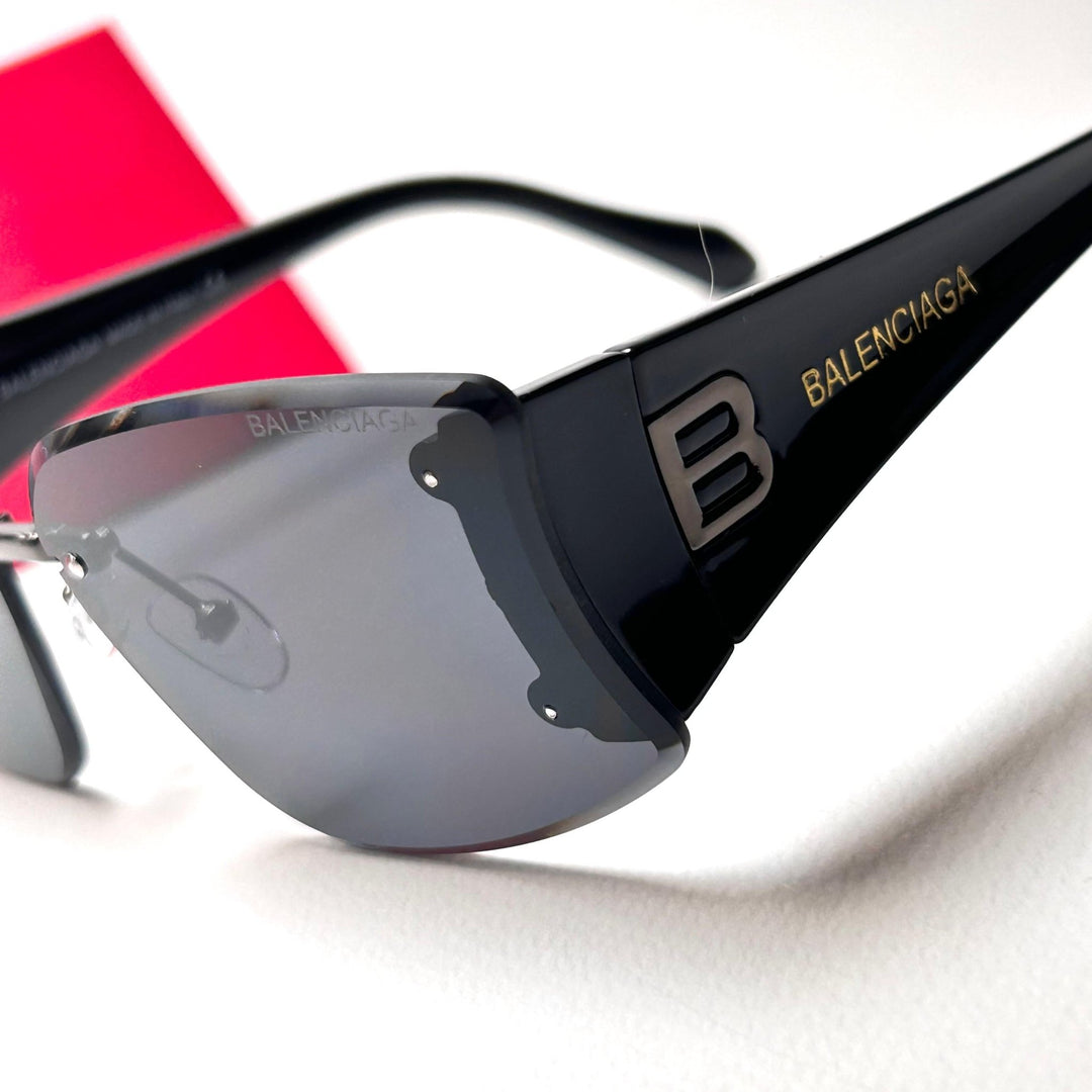 Balenciaga Rimless Irregular - Black - Giiz store