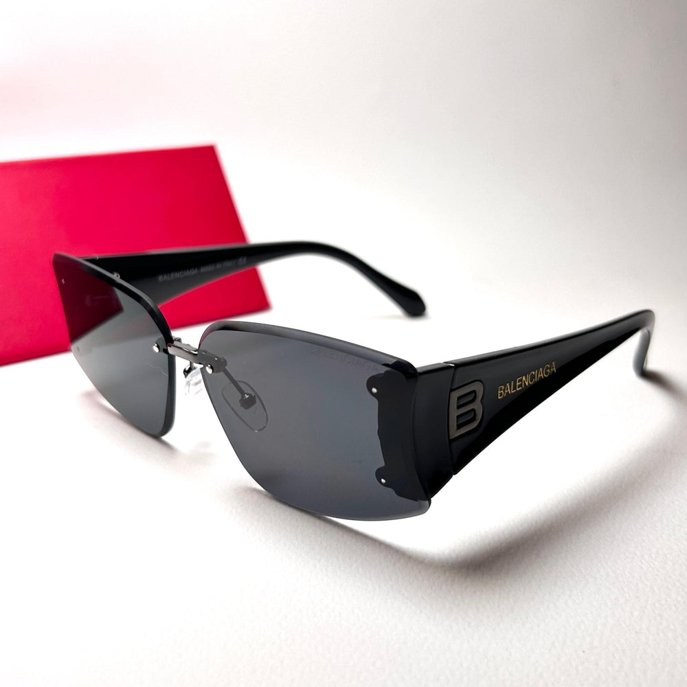 Balenciaga Rimless Irregular - Black - Giiz store