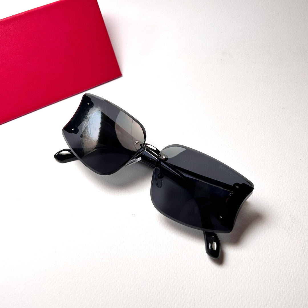 Balenciaga Rimless Irregular - Black - Giiz store