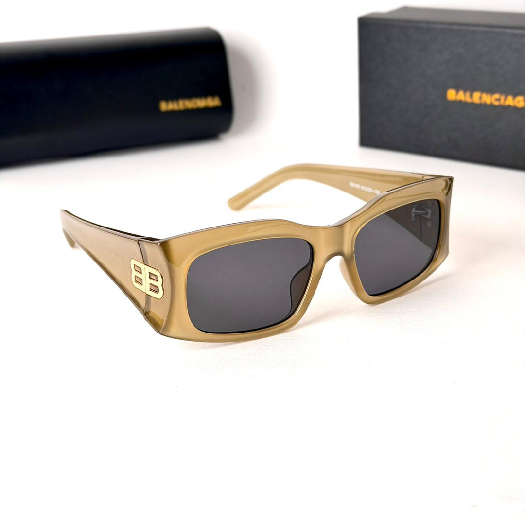 Balenciaga Shield Rectangle – Olive Green - Giiz store
