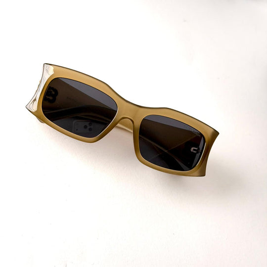 Balenciaga Shield Rectangle – Olive Green - Giiz store