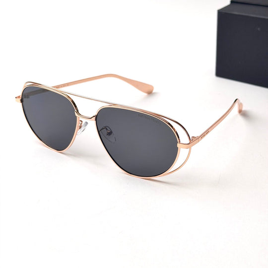 Bottega Veneta Ribbon Aviator - Rose Gold Black - Giiz store