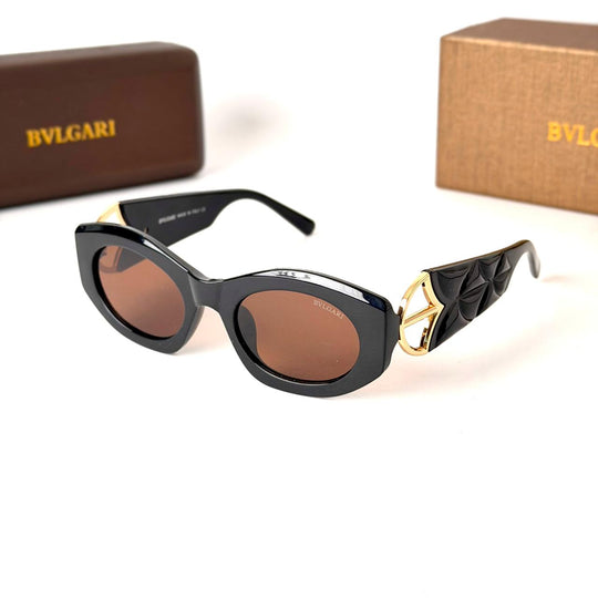 Bvlgari Black Oval – Brown Lens - Giiz store