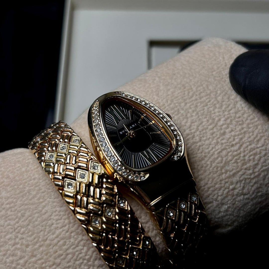 Bvlgari Serpenti Spiga - Golden Black - Giiz store