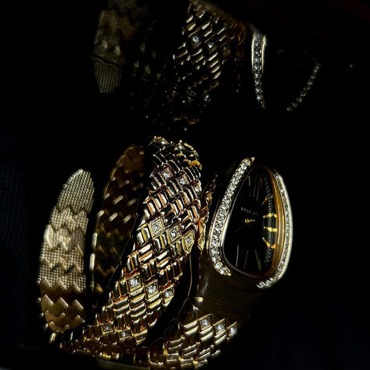 Bvlgari Serpenti Spiga - Golden Black - Giiz store