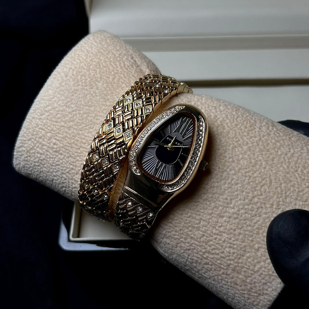 Bvlgari Serpenti Spiga - Golden Black - Giiz store