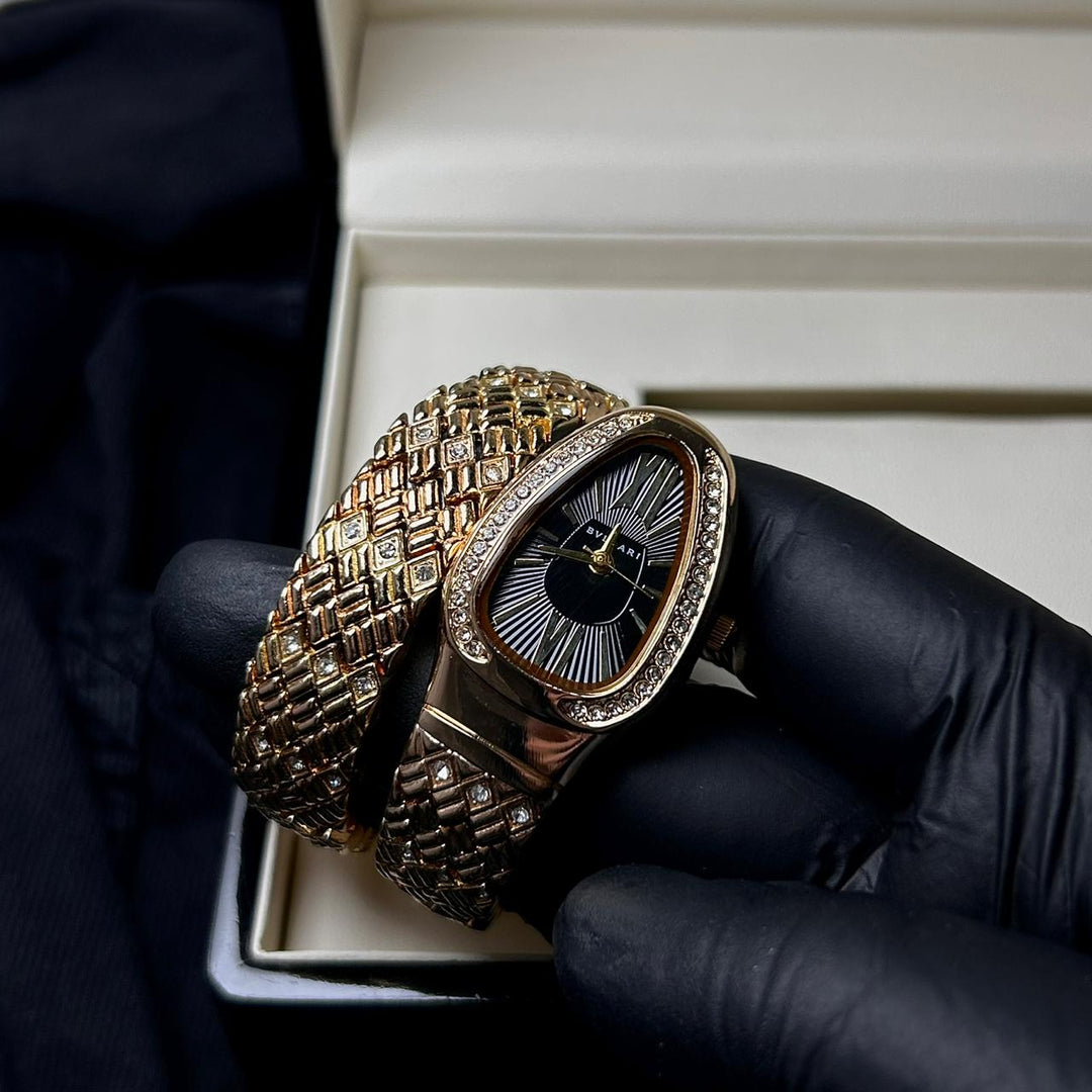 Bvlgari Serpenti Spiga - Golden Black - Giiz store