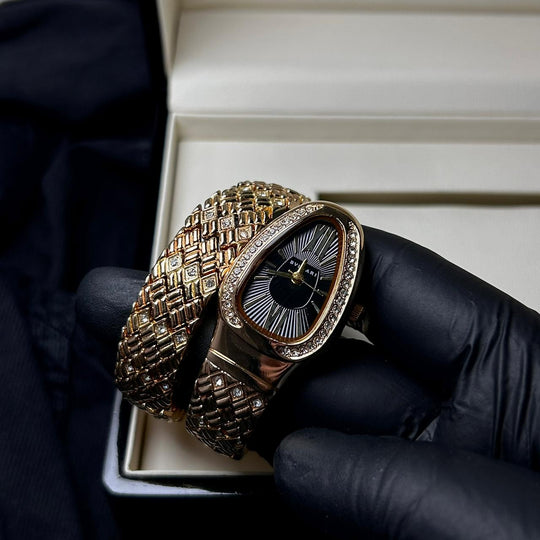Bvlgari Serpenti Spiga - Golden Black - Giiz store