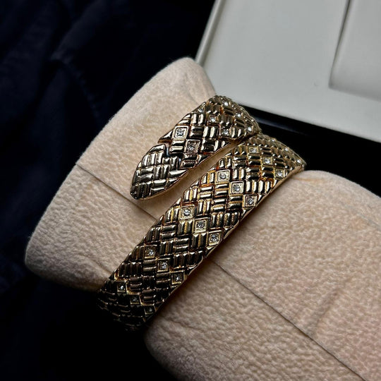 Bvlgari Serpenti Spiga - Golden White - Giiz store