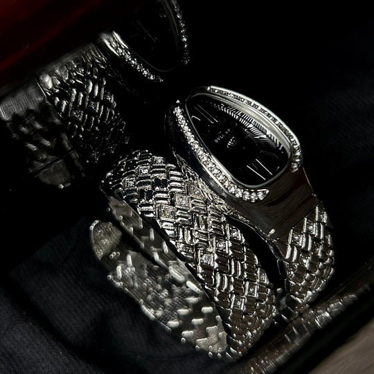 Bvlgari Serpenti Spiga - Silver Black - Giiz store