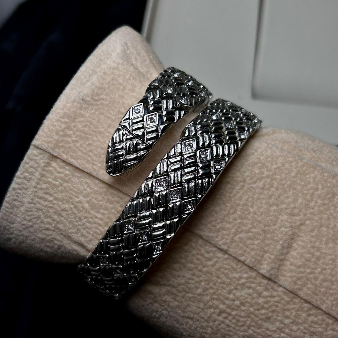 Bvlgari Serpenti Spiga - Silver Black - Giiz store