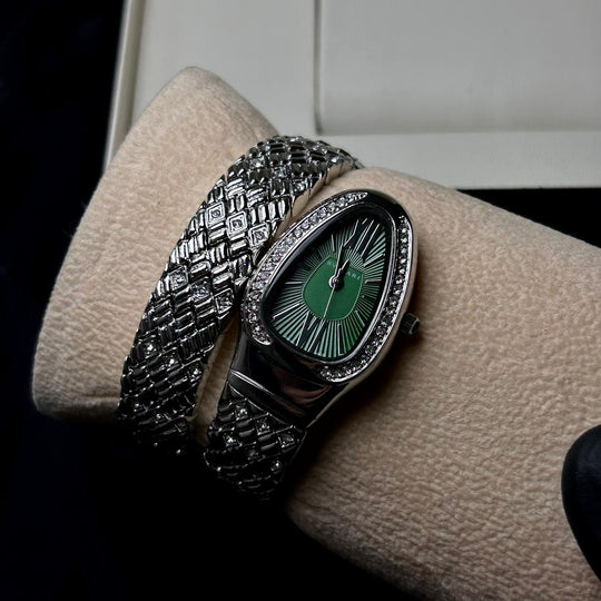 Bvlgari Serpenti Spiga - Silver Green - Giiz store