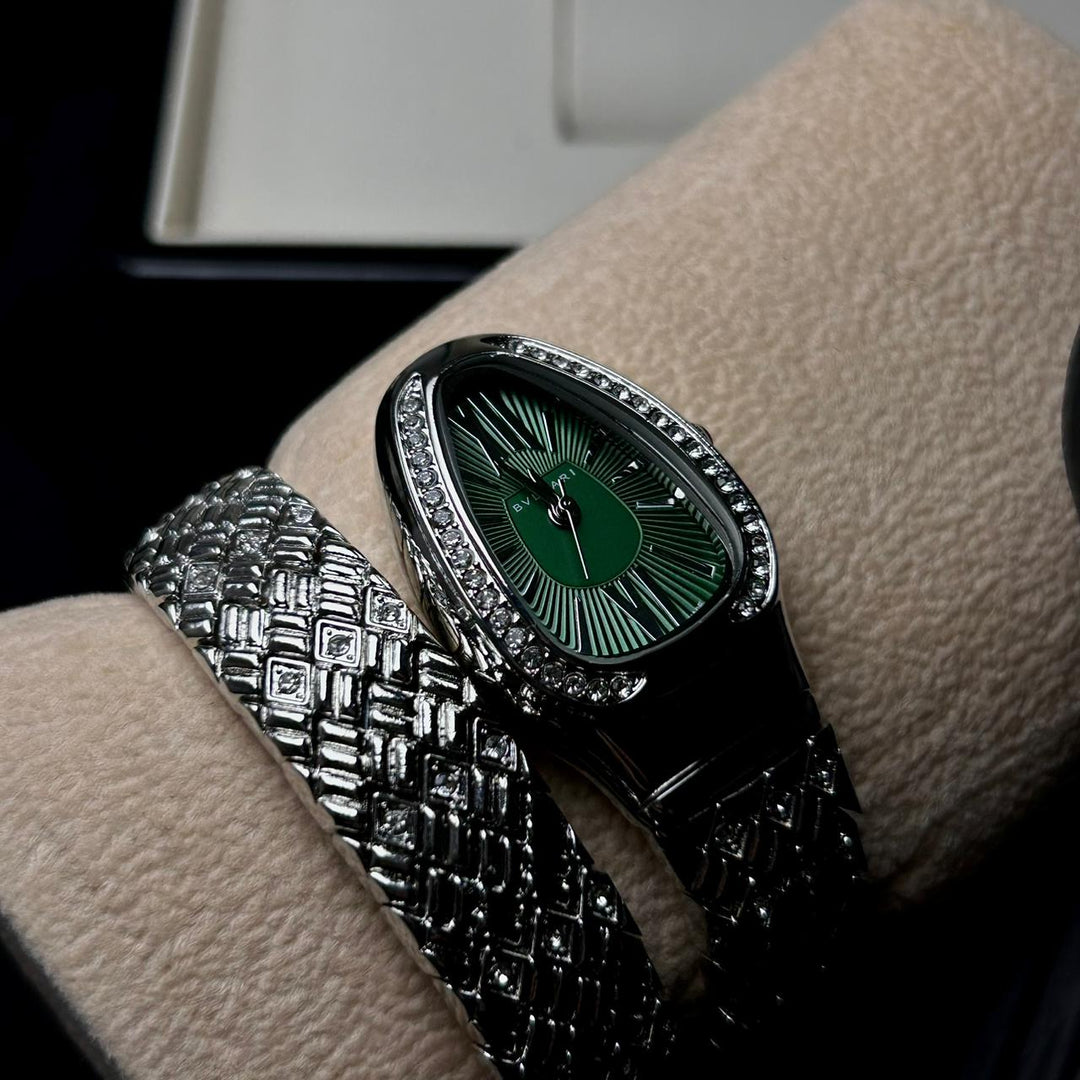 Bvlgari Serpenti Spiga - Silver Green - Giiz store