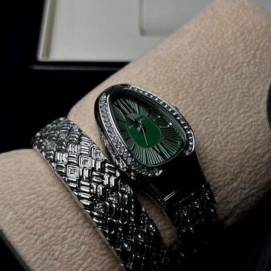 Bvlgari Serpenti Spiga - Silver Green - Giiz store