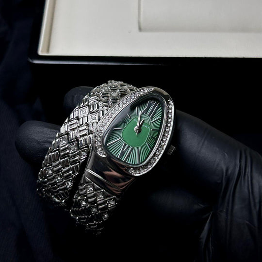 Bvlgari Serpenti Spiga - Silver Green - Giiz store