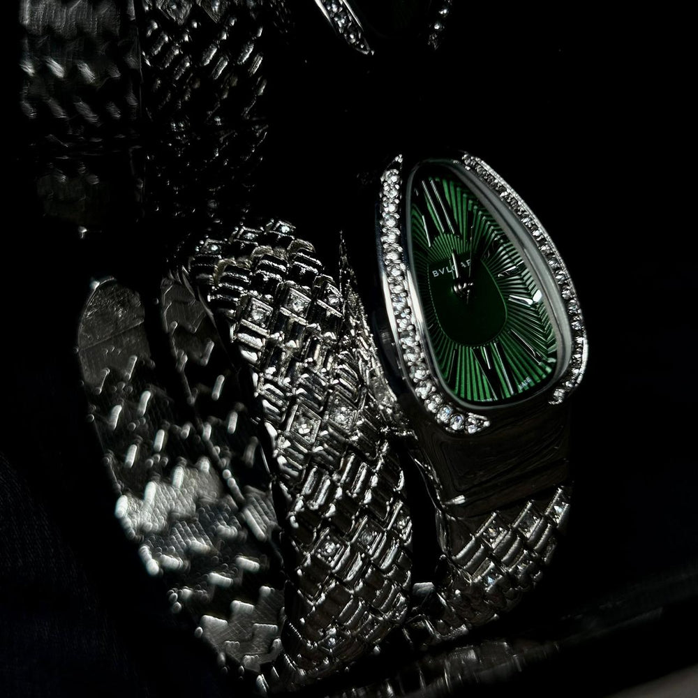 Bvlgari Serpenti Spiga - Silver Green - Giiz store