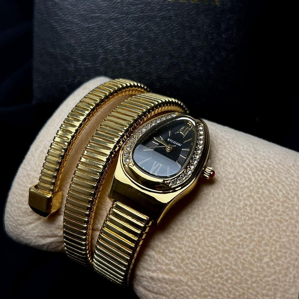 Bvlgari Serpenti Tubogas Metal - Golden Black - Giiz store
