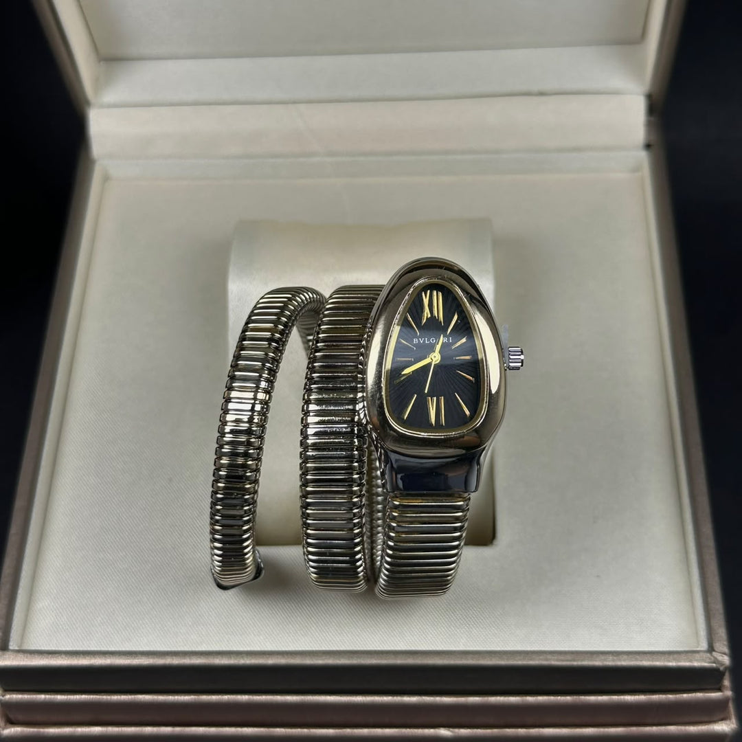 Bvlgari Serpenti Tubogas Metal - Golden Black &