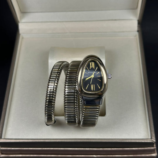 Bvlgari Serpenti Tubogas Metal - Golden Black &