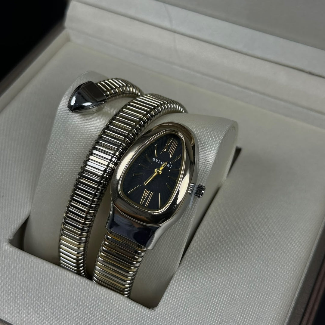 Bvlgari Serpenti Tubogas Metal - Golden Black &