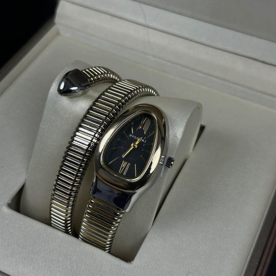 Bvlgari Serpenti Tubogas Metal - Golden Black &