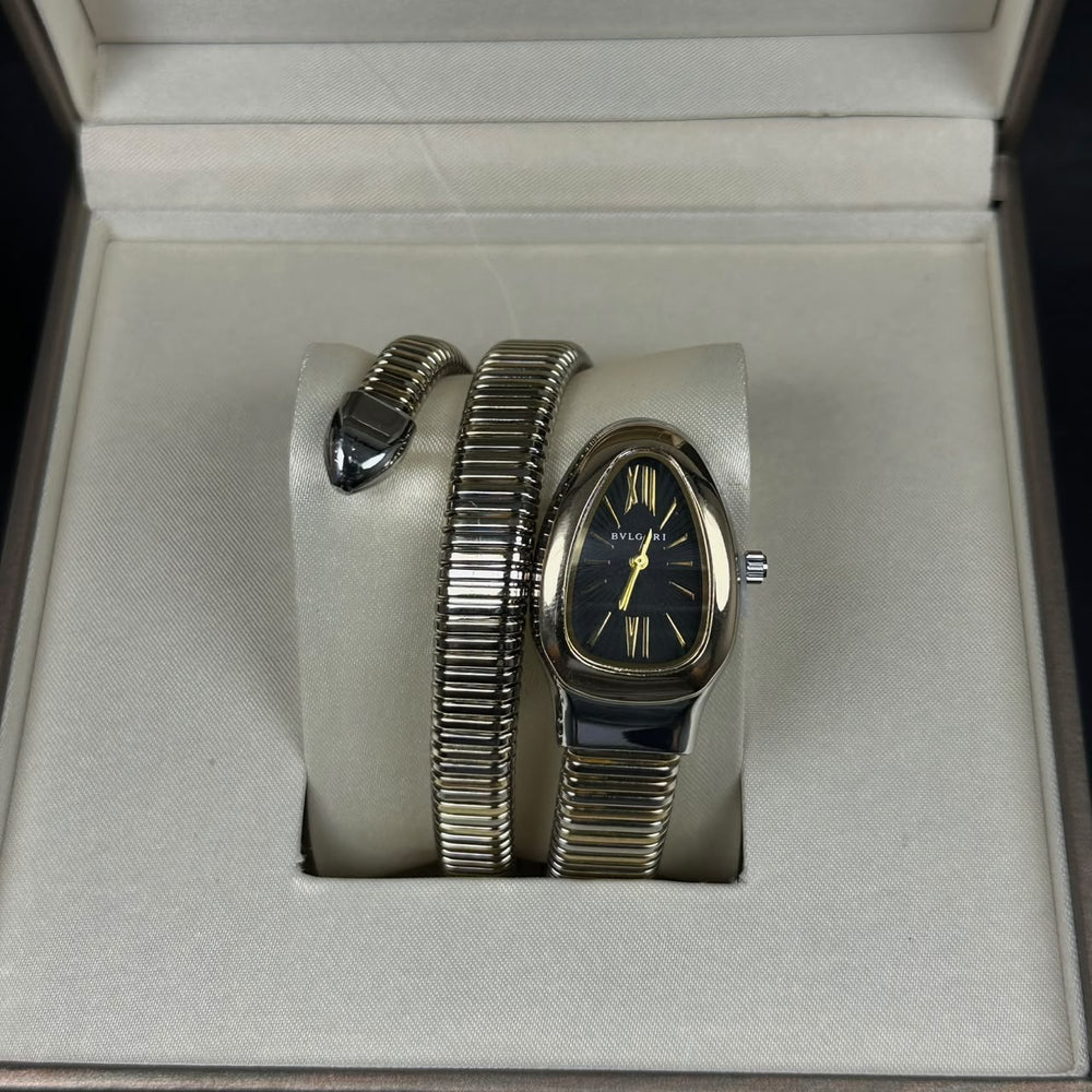 Bvlgari Serpenti Tubogas Metal - Golden Black 'Classic case' - Giiz store