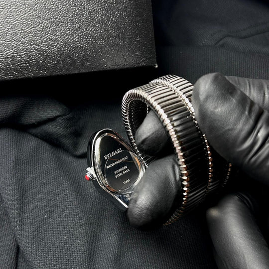 Bvlgari Serpenti Tubogas Metal - Silver White - Giiz store