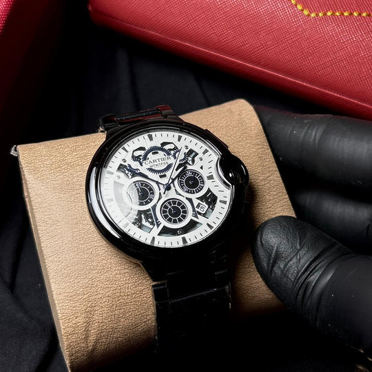 Carier Ballon Bleu Skeleton Style – Black White - Giiz store