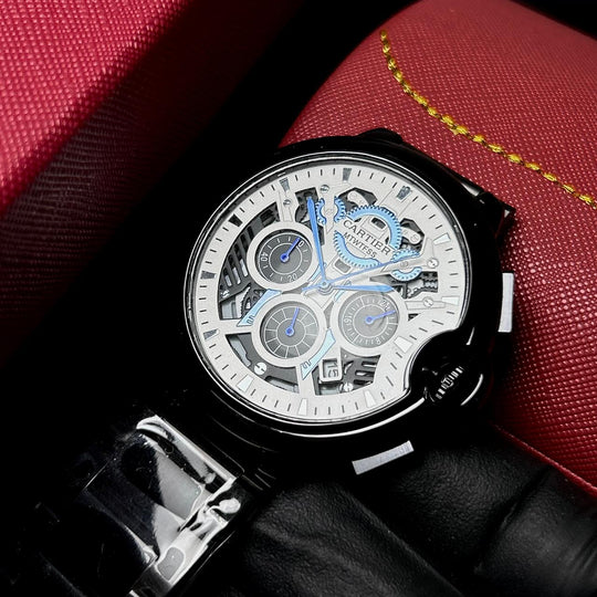 Carier Ballon Bleu Skeleton Style – Black White - Giiz store