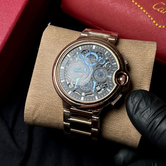 Carier Ballon Bleu Skeleton Style – Rose Black - Giiz store