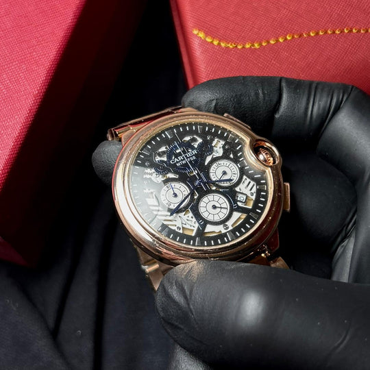 Carier Ballon Bleu Skeleton Style – Rose Mono - Giiz store