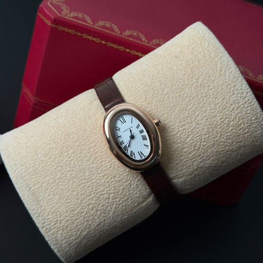 Cartier Baignoire Classic - Brown Rose Gold - Giiz store