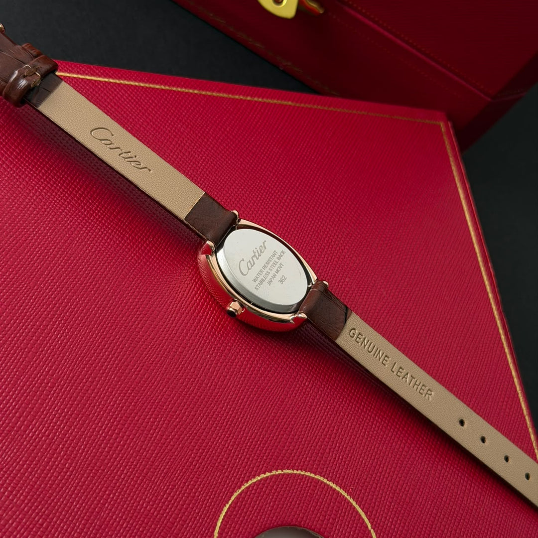 Cartier Baignoire Classic - Brown Rose Gold - Giiz store