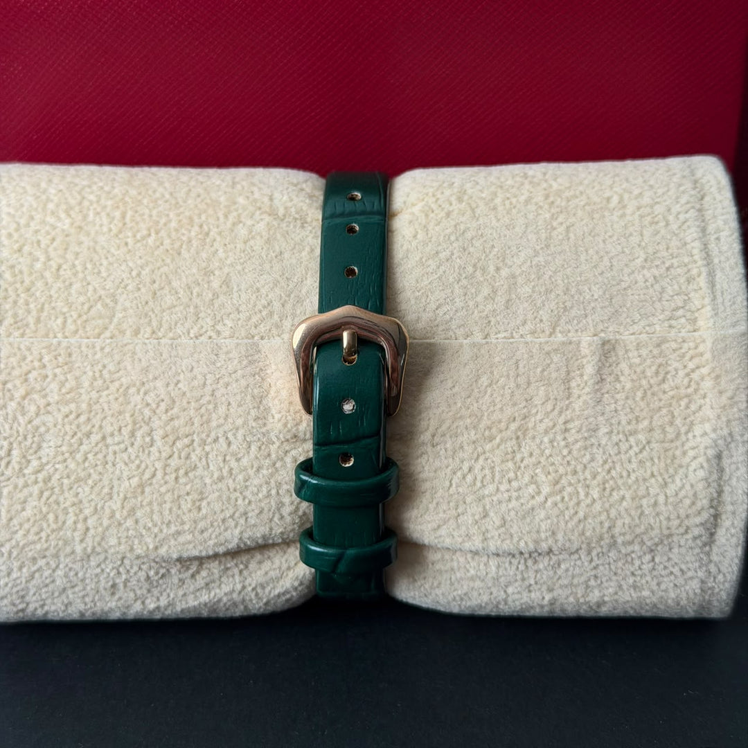 Cartier Baignoire Classic - Emerald Green Rose Gold - Giiz store