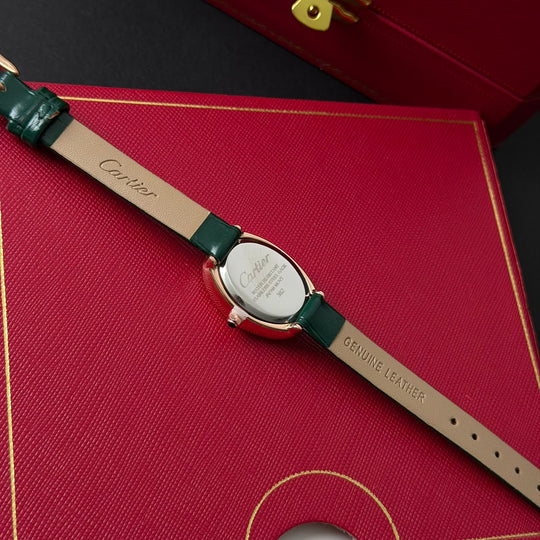 Cartier Baignoire Classic - Emerald Green Rose Gold - Giiz store