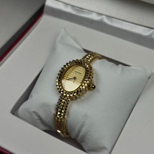 Cartier Baignoire Style For Her – Gold &amp; Champagne - Giiz store